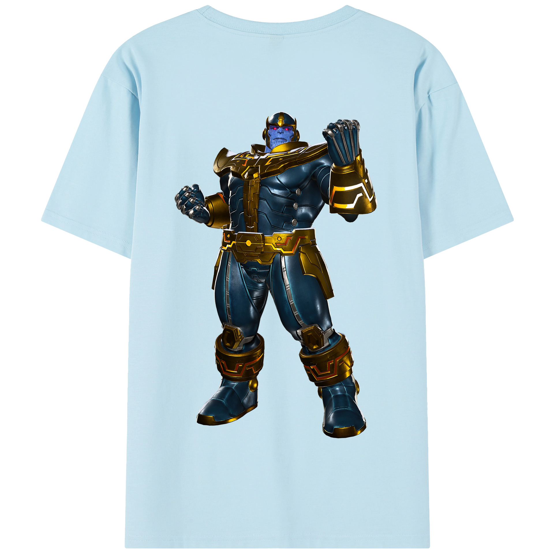 （画像用） アベンジャーズ The Avengers 綿100％半袖Tシャツ（背面プリント）